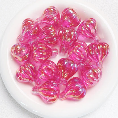 5pcs 30x25mm Hot Air Balloon Transparent Acrylic Beads 7