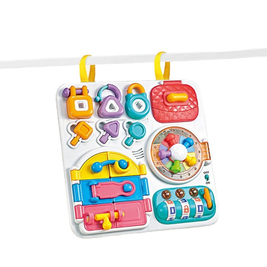 Busy Board Montessori Toys Plastic Fine Motor Skills Activity Toy