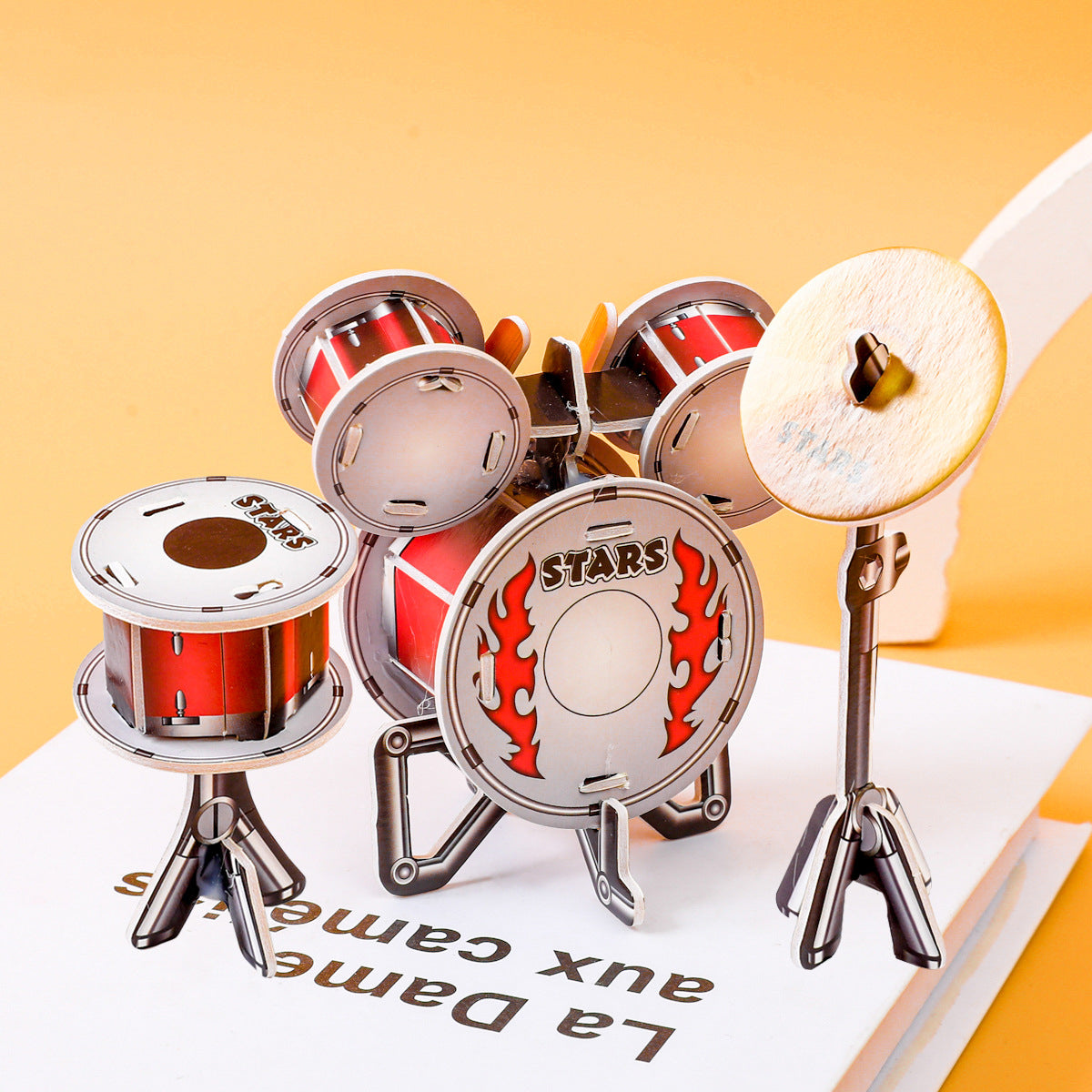 3D Paper Puzzle Musical Instruments Educational Toy for Kids 3