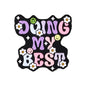 Silicone Focal Beads Retro Inspirational Letters with Colorful Text and Icons 14