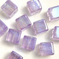 50pcs 14mm Colorful UV Finish Cube Acrylic Beads Jewelry Making 8