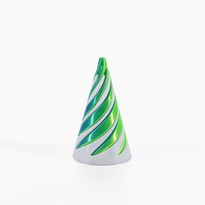 Vortex 3D Printed Fidget Toy Articulated Flexible 3