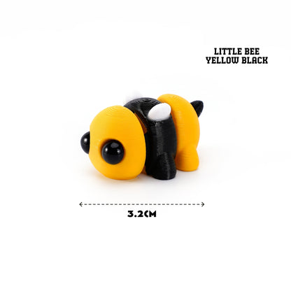 Bee 3D Printed Fidget Toy Articulated Flexible 5