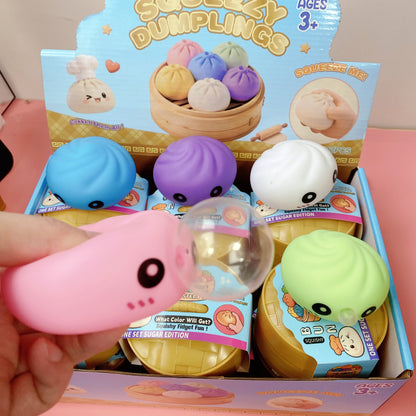 PU Slow Rebound Stress Dumpling Sensory Toy 10