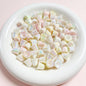 10pcs 11mm Double Colored Bell Acrylic Beads Orchid Bracelet Accessories 7