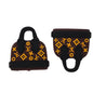 Silicone 3D Focal Beads Coffee Purse with Printed Logo Pattern 3