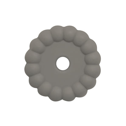50pcs 12mm 15mm Solid Color Silicone Disc Spacer Beads DIY Craft Supplies 9