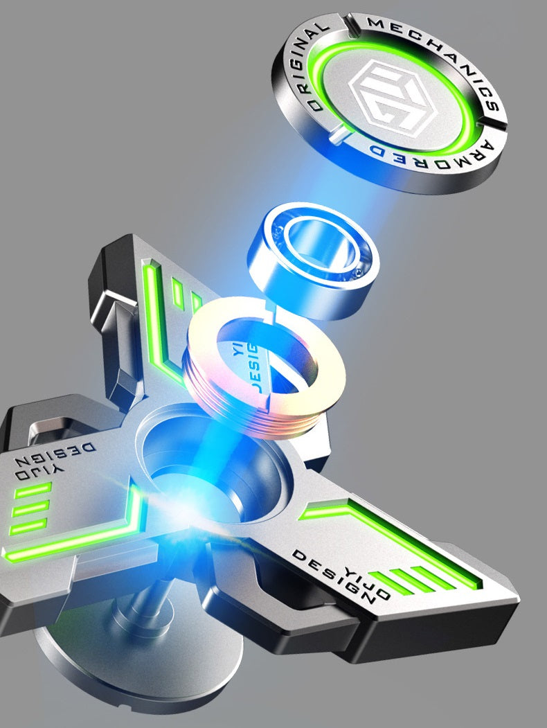 Alloy Glow in the Dark Fingertip Gyro Fidget Spinner 9