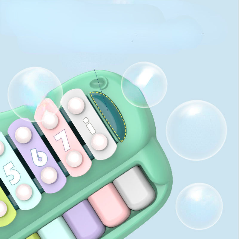 Plastic Kids Musical Instrument Eight-Tone Percussion Piano Toy 4