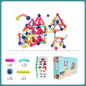 Plastic Magnetic Tiles Building Blocks Educational Toy 8