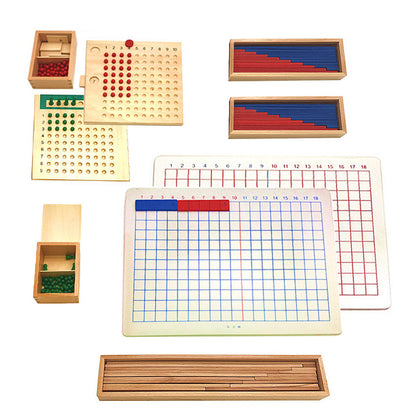 Wooden Montessori Toys Mathematical Arithmetic Board Educational Toy