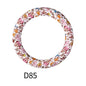 65mm Printed Silicone Beads Rings 38
