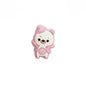 Silicone Focal Beads Dancing Bear Wearing Hat Pose 10
