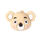 20Pcs Silicone 3D Focal Beads Koala Head Multi Color Design 9