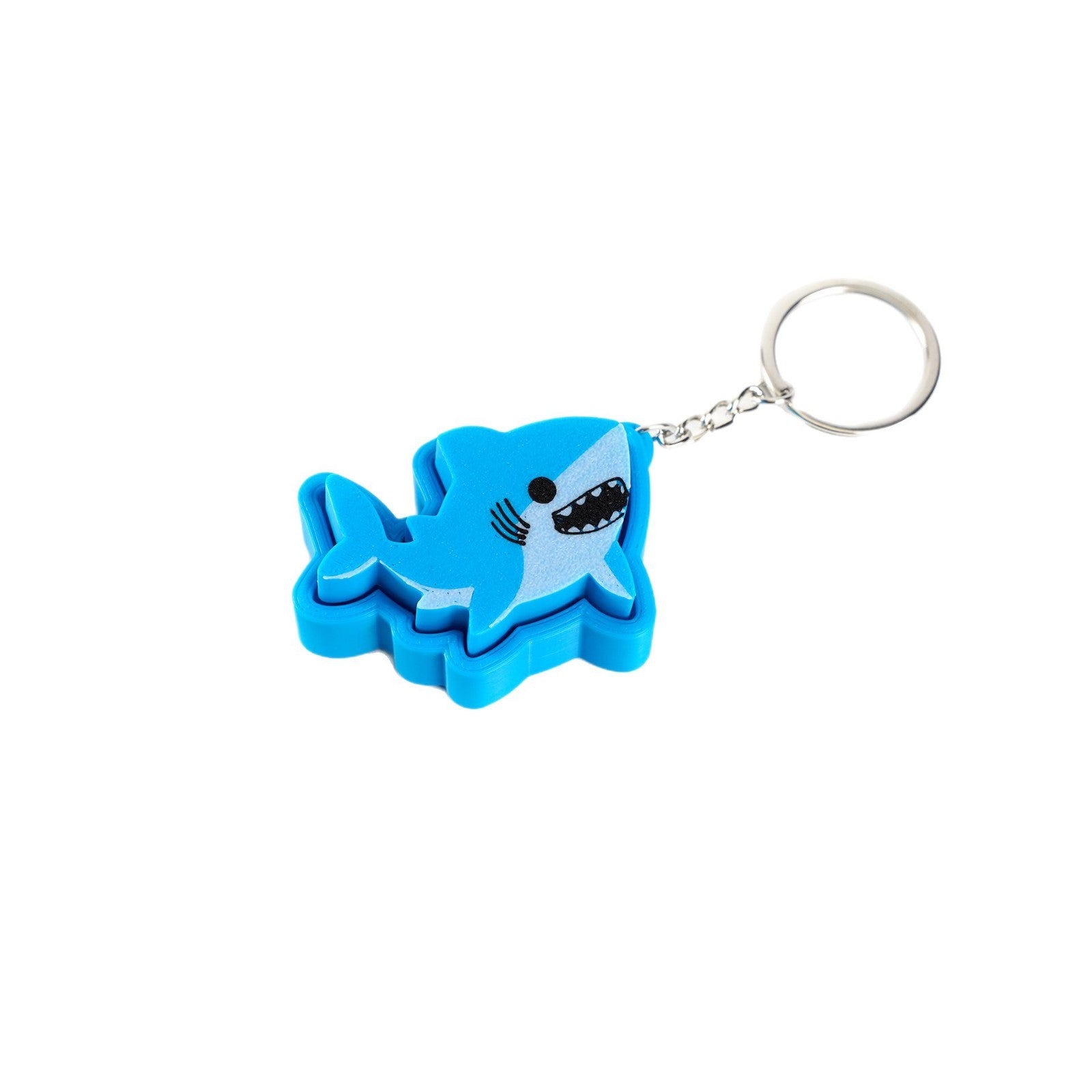 3D Printed Animal Keychain Pop Button Fidget Toy 5