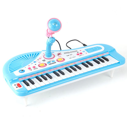 Plastic Kids Electronic Keyboard Musical Instrument Educational Toy 37 Keys 6