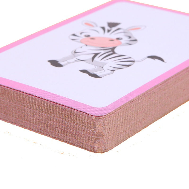 Educational Paper Flash Cards Early Learning Number and Letter Toy 4