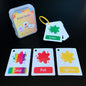 Educational Flash Cards Learning Toy Paper 63x88mm 10