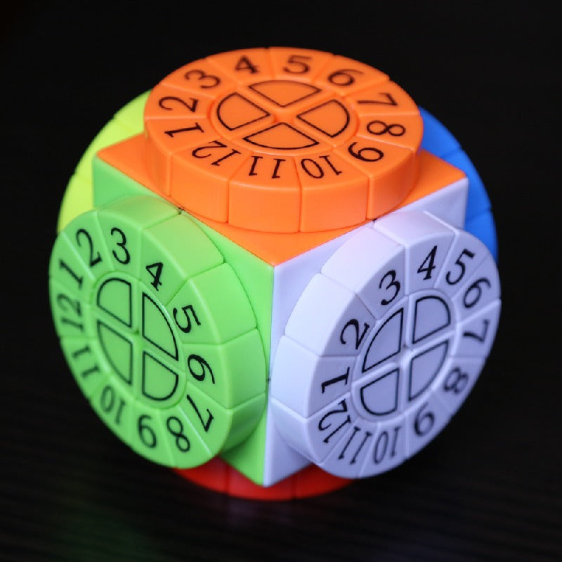 Plastic Fidget Cube Alien Second Order Time Puzzle 4