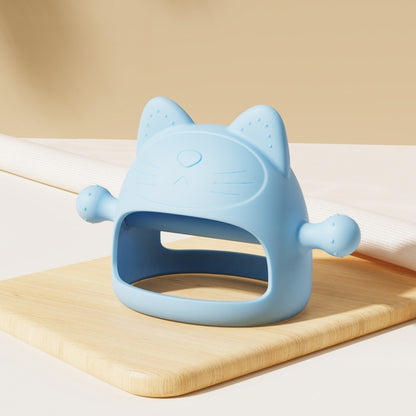 Kitten Silicone Baby Teether Wristband Toy for Infant 12