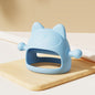 Kitten Silicone Baby Teether Wristband Toy for Infant 12