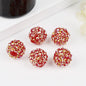 50pcs 12mm Rhinestone Beads DIY Jewelry Making Craft Supplies 9