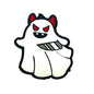 20pcs Silicone Focal Beads Halloween Knife Ghost Design