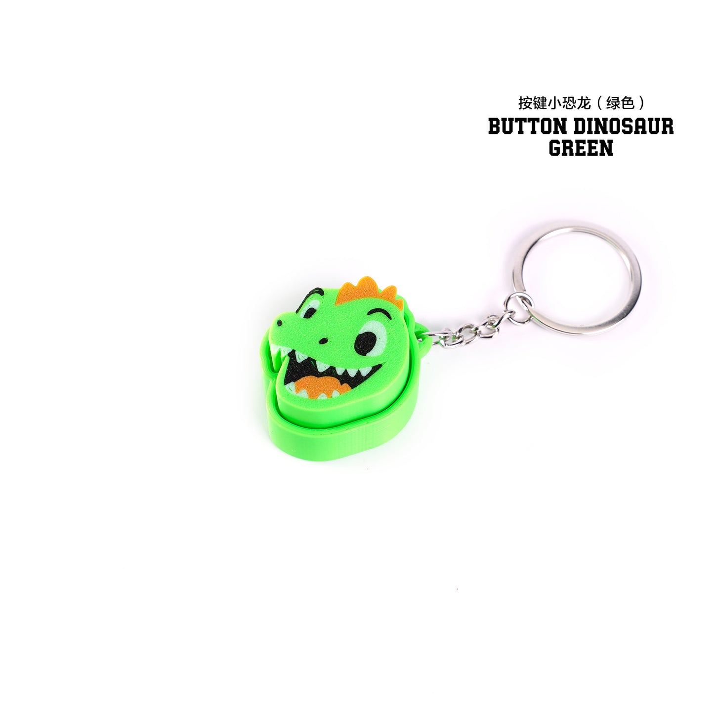 3D Printed Animal Keychain Pop Button Fidget Toy 9