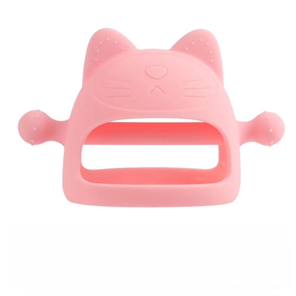 Silicone Baby Teether Toy Little Kitty Puppy Unicorn Bee Shapes 8