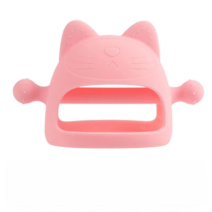 Silicone Baby Teether Toy Little Kitty Puppy Unicorn Bee Shapes 8
