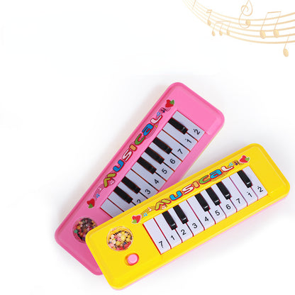 Plastic Kids Musical Instrument Small Size Electronic Keyboard 5