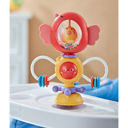 Bird Rattle Suction Cup Spinner Sorting Toy for Babies 2