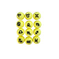 1 Set Silicone Focal Beads Twelve Constellation Symbol 15mm Round Shape 6