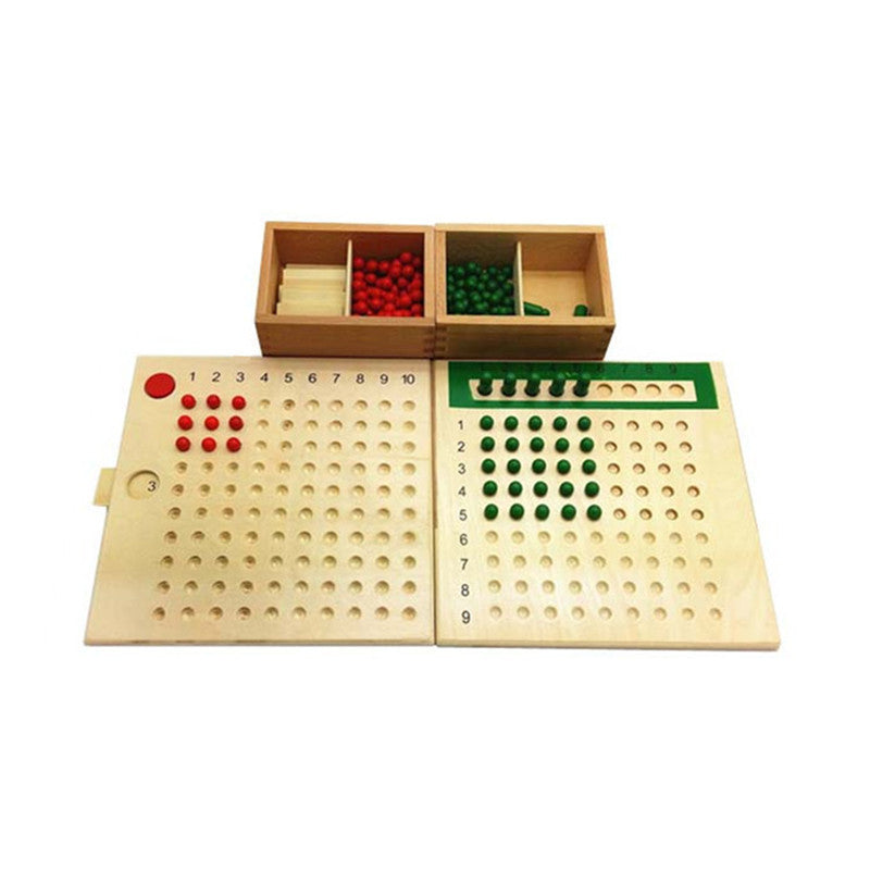 Wooden Montessori Toys Mathematical Arithmetic Board Educational Toy 5