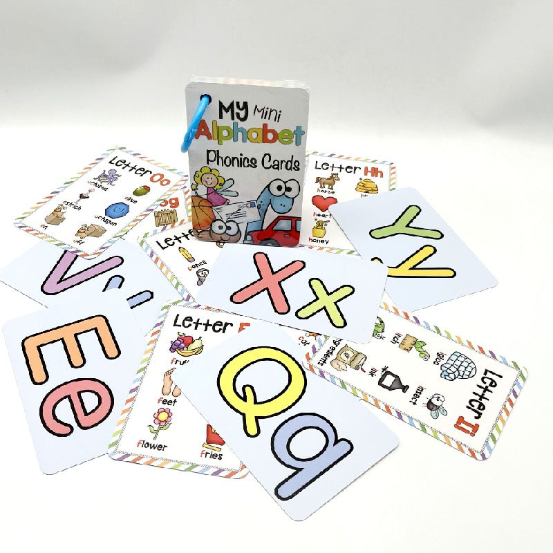 Educational Alphabet Flash Cards Early Learning Paper Toy 7