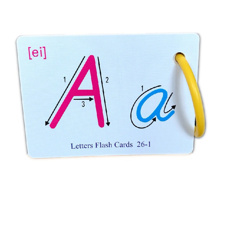 Letter Learning Educational Cards for Kids Paper Material 5