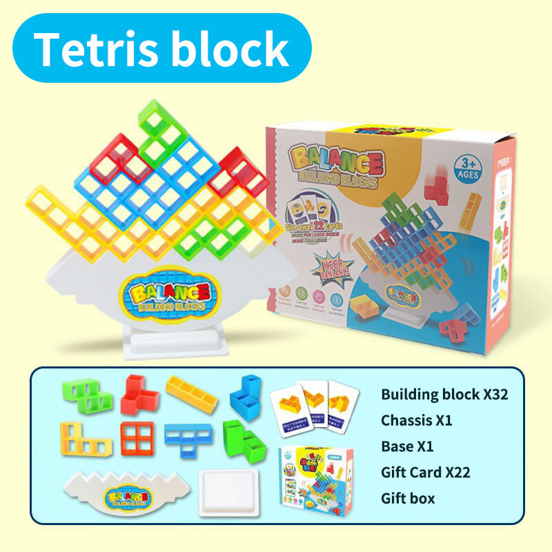 Plastic Building Blocks Tetris Style Educational Toy 7