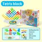 Plastic Building Blocks Tetris Style Educational Toy 7