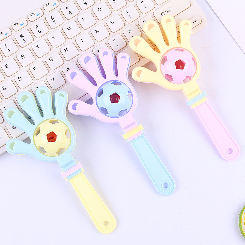 Plastic Football Rattle Musical Instrument Toy for Early Education 2