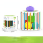 Plastic Montessori Toys Baby Movement Grasp Training Cube 14cm 7