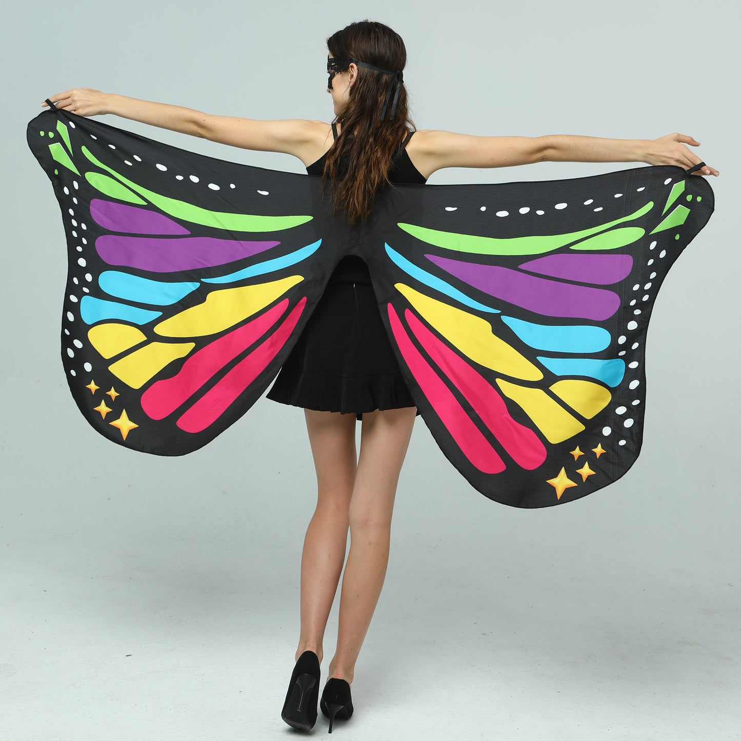 Butterfly Wings Costume Polyester 150cm 2pcs for Adults 49