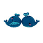 Silicone 3D Focal Beads Whale Side Profile with Tail Detail