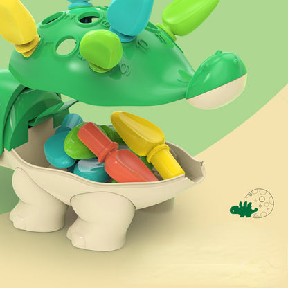 Plastic Building Blocks Dinosaur Toy Educational Construction Set 2