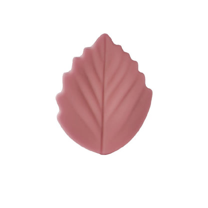 20pcs Silicone Focal Beads Colorful Leaves Leaf Shape 15