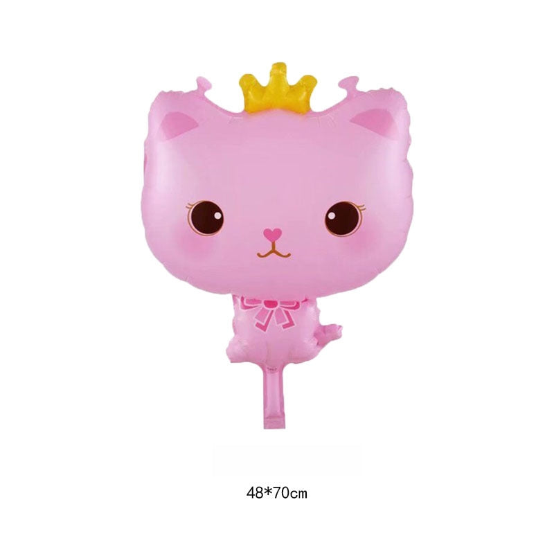 Gabby Dollhouse Foil Balloon Set Birthday Party Decoration 6