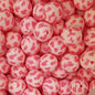 50pcs 15mm Cute Duck Print Silicone Beads Multi Base Design 10