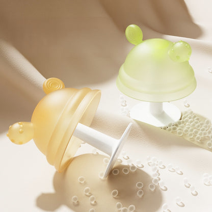 Silicone Mushroom Shaped Baby Teether Toy 82x72mm 2