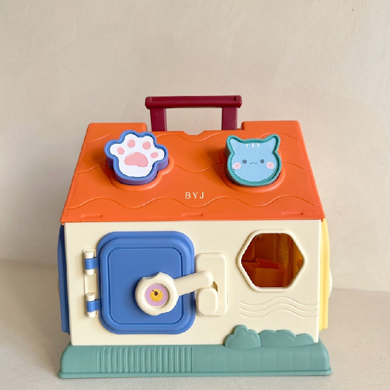 Plastic Montessori Toys Shape Pairing Color Cognition Set 2