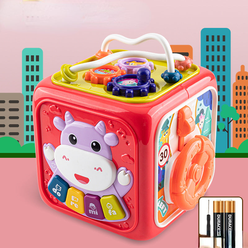 Plastic Multi-Functional Music Drum Kids Musical Instrument Toy 6