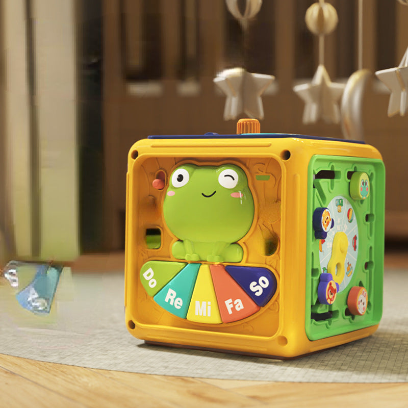 Multifunctional Early Education Montessori Toys Plastic Cube 3